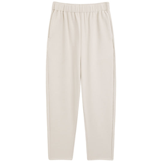 Cord-Hose mit hohem Bund, weit geschnitten, Damen