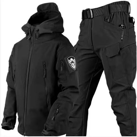 Warm Allwetter Thermo Set Winterbekleidung Herren