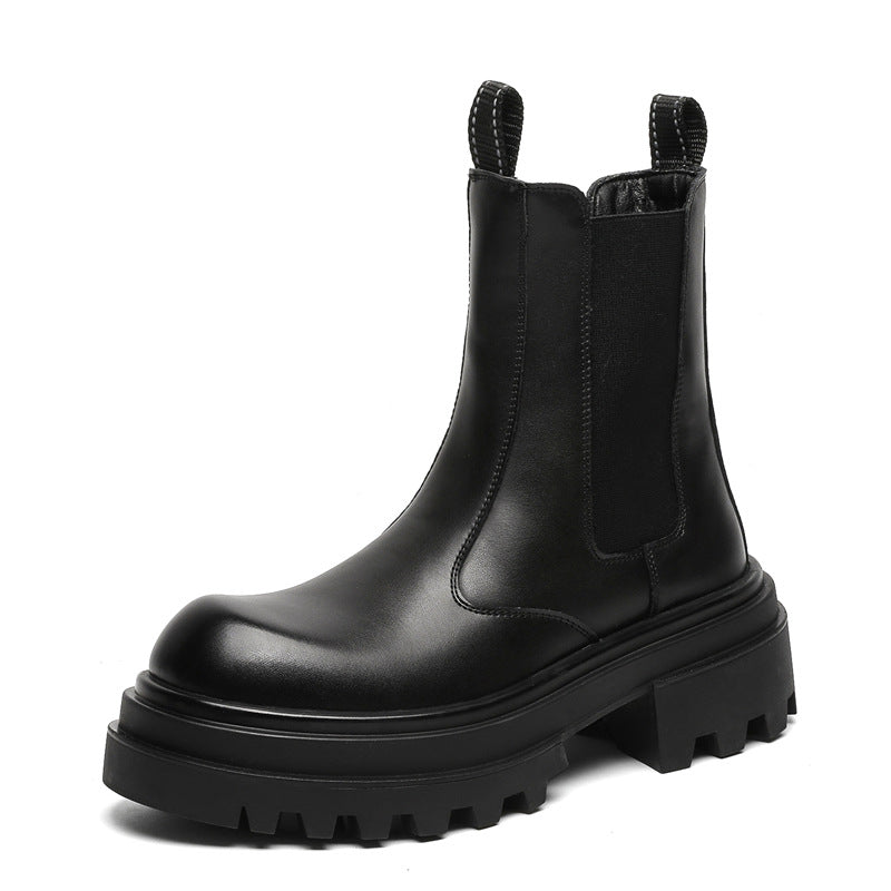 Herren-Stiefel mit Plateau, Vintage-Stil