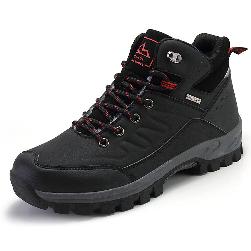 Gefütterte Outdoor-Winterstiefel, rutschfest und leicht