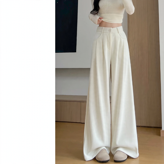 Damen-Cordhose, weit geschnitten, verschiedene Farben