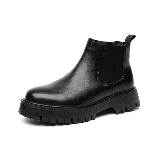 Klassische Herren Chelsea-Stiefel im britischen Stil