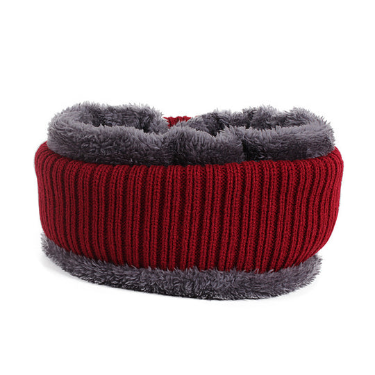 Strickmütze und Schal Set für Herren