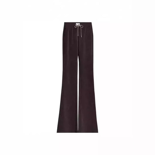 Gefütterte Kord-Hose mit leichtem Schlag