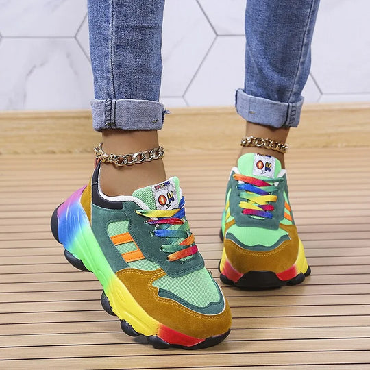 Orthopädische Regenbogen Schuhe - Arvani