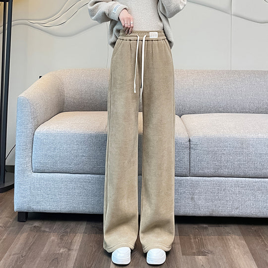Lammfleece-Kordhose für Damen