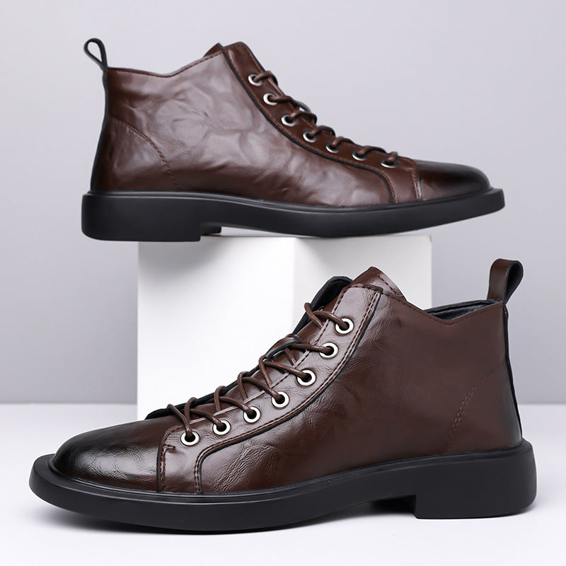 Vintage-Herren-Stiefel im britischen Stil