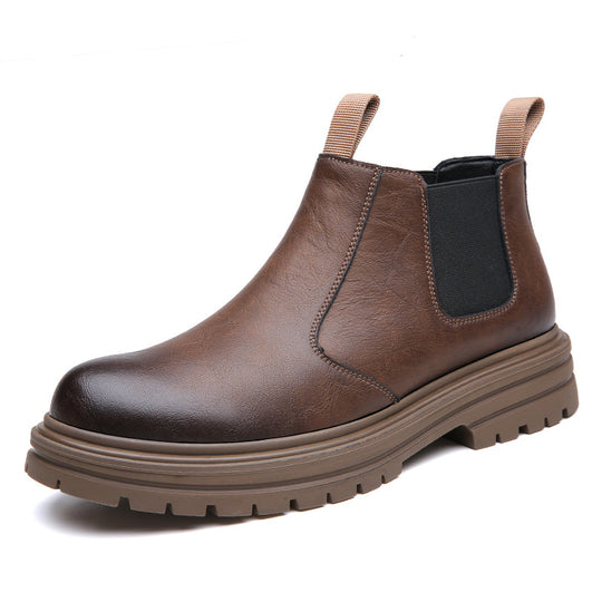 Herren-Chelsea-Stiefel, klassisch und wärmend