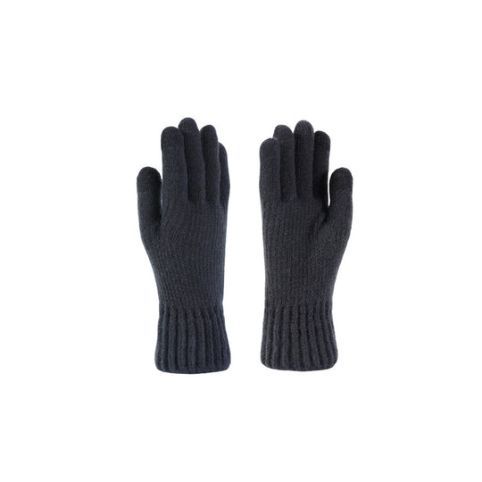 Gefütterte Strickmütze mit Ohrenschutz