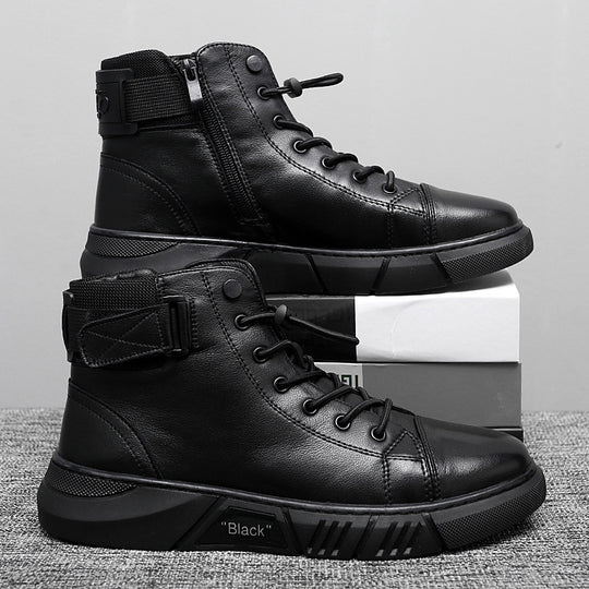 Gefütterte Herren-Stiefel, wasserabweisend, rutschfest