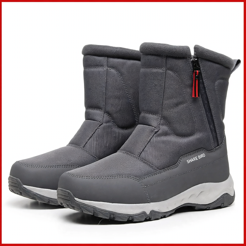 Gefütterte Winter-Stiefel, wasserabweisend, Unisex