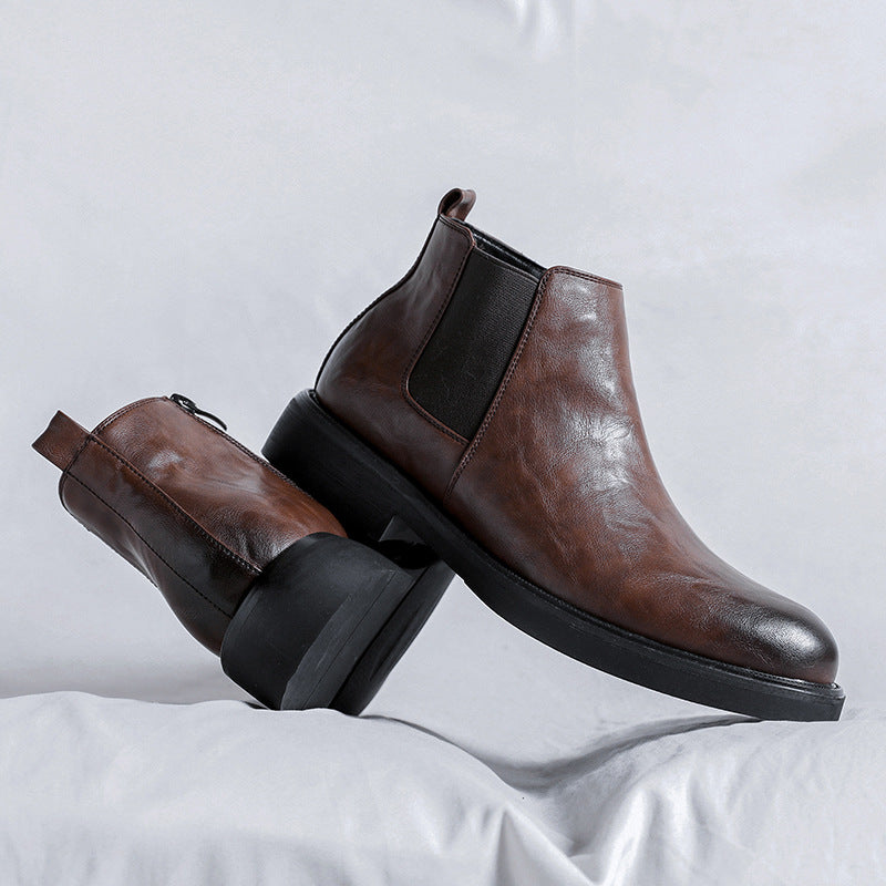 Herren-Chelsea-Boots, Business-Stil, 85711-R
