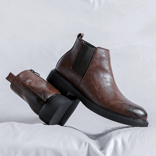Herren-Chelsea-Boots, Business-Stil, 85711-R