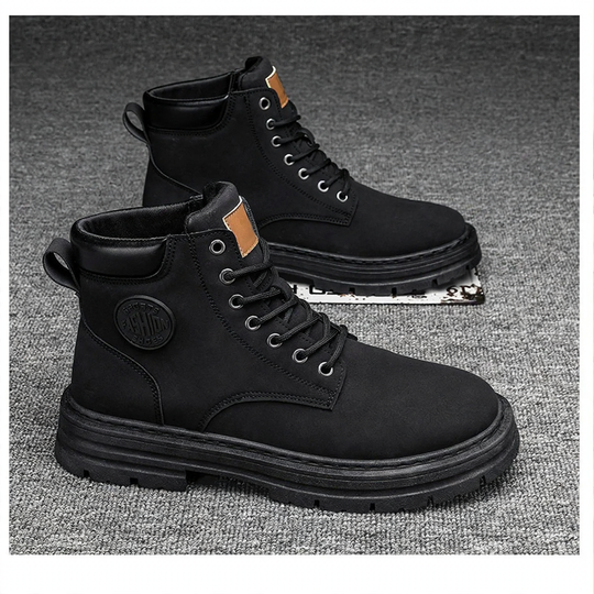 Herren Martin-Stiefel, Vintage-Stil, rutschfest