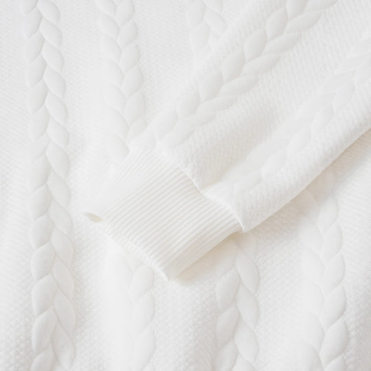 Herren-Strickpullover mit Stehkragen, atmungsaktiv