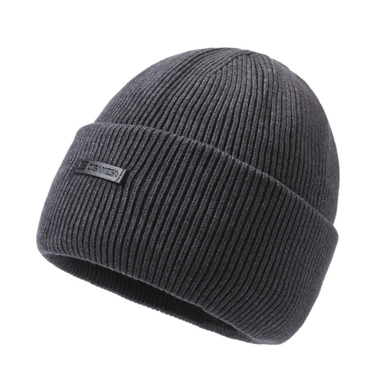 Winter-Strickmütze mit Nackenschutz, 2-teiliges Set