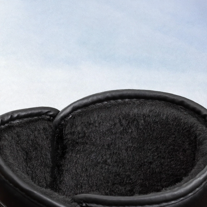 Gefütterte Herren-Winterstiefel für Outdoor-Aktivitäten