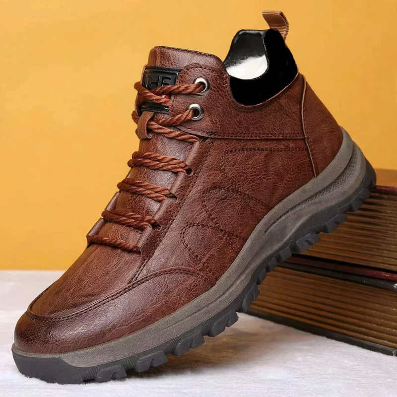 Gefütterte Herren-Winterstiefel für Outdoor und Freizeit