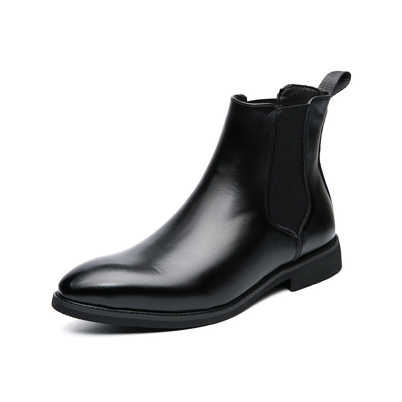 Modische Herren-Chelsea-Stiefel, spitz zulaufend