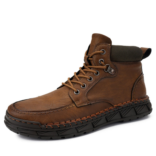 Gefütterte Winter-Stiefel, warm und atmungsaktiv