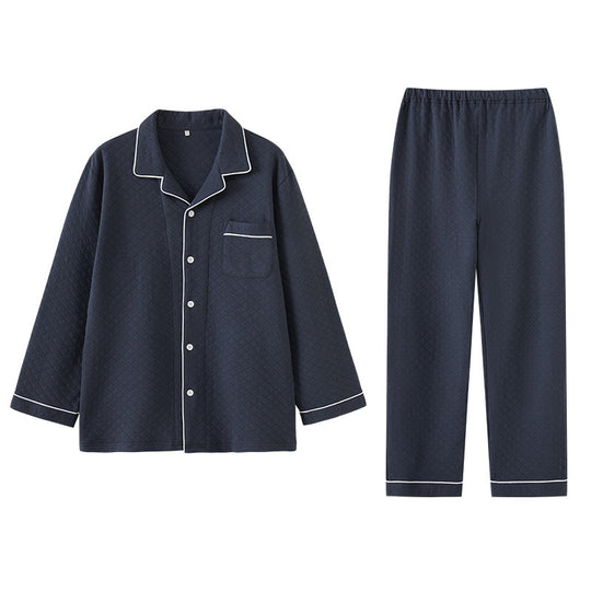 Warmer Unisex-Pyjama aus Luftpolster-Baumwolle