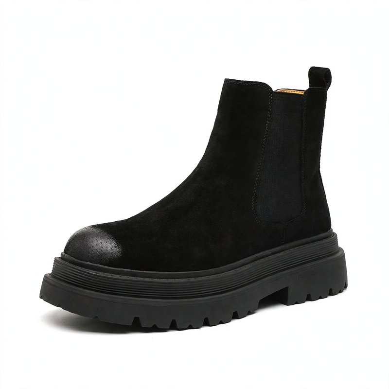 Herren Chelsea-Stiefel, flach, 44161-A