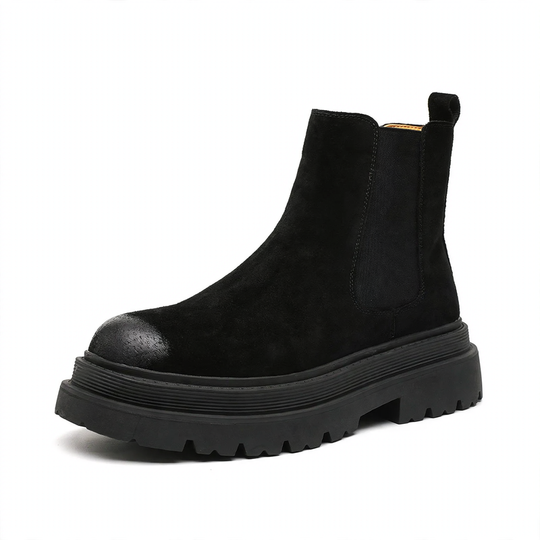Herren Chelsea-Stiefel, flach, 44161-A