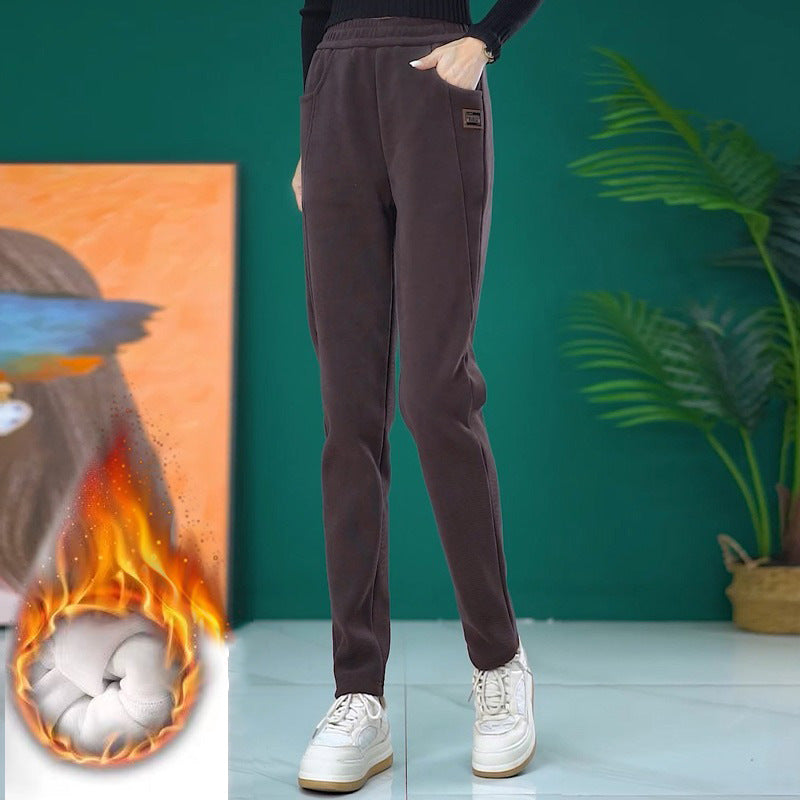 Damen-Cordhose, Haremsschnitt, gefüttert