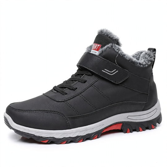 Gefütterte Herren-Winterstiefel, robust, für Outdoor-Aktivitäten