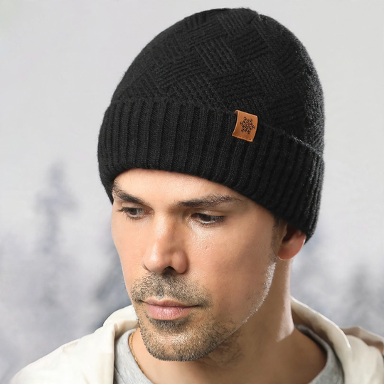 Winter-Set: Strickmütze, Schal und Handschuhe