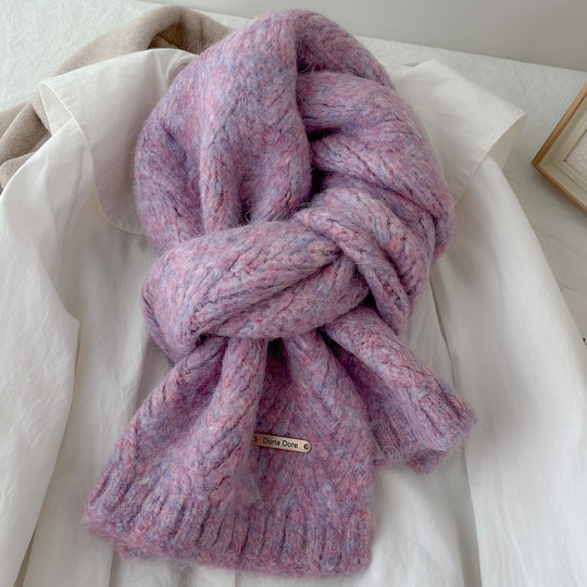 Strickschal aus Alpakawollmischung