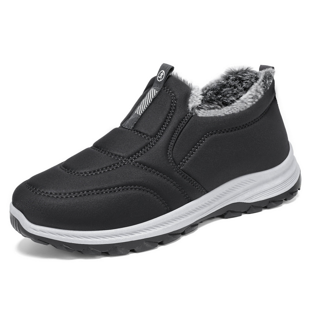 Gefütterte Herren-Winterstiefel, warm und bequem