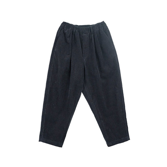 Damen-Cordhose, elastischer Bund, Karottenform