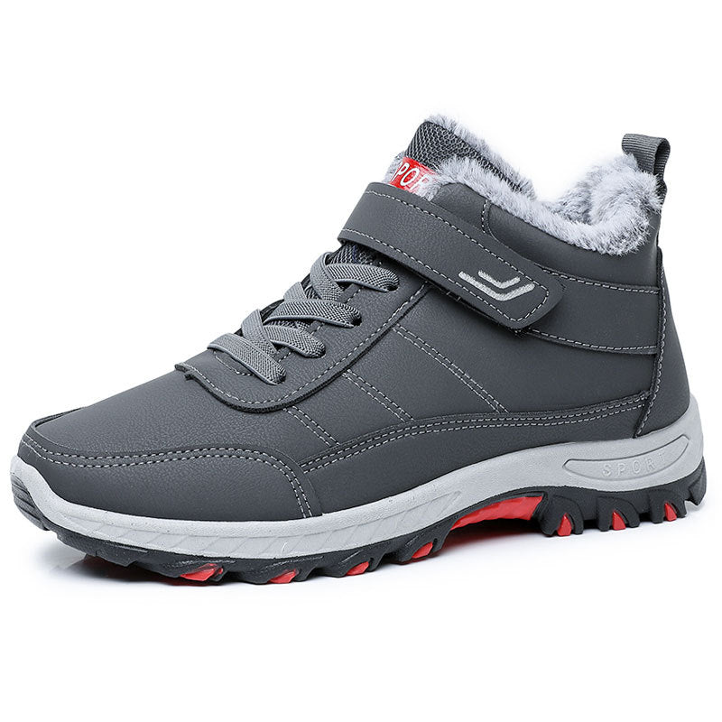 Gefütterte Herren-Winterstiefel, robust, für Outdoor-Aktivitäten