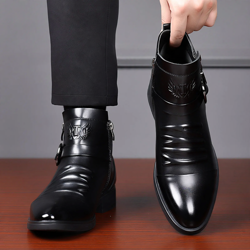 Herren-Business-Stiefel, wasserabweisend, warm