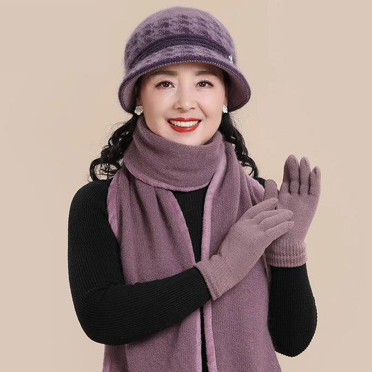 Strickmütze für Damen, warmes Winter-Accessoire