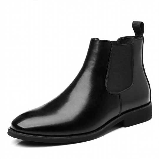 Herren-Chelsea-Stiefel, gefüttert, englischer Stil