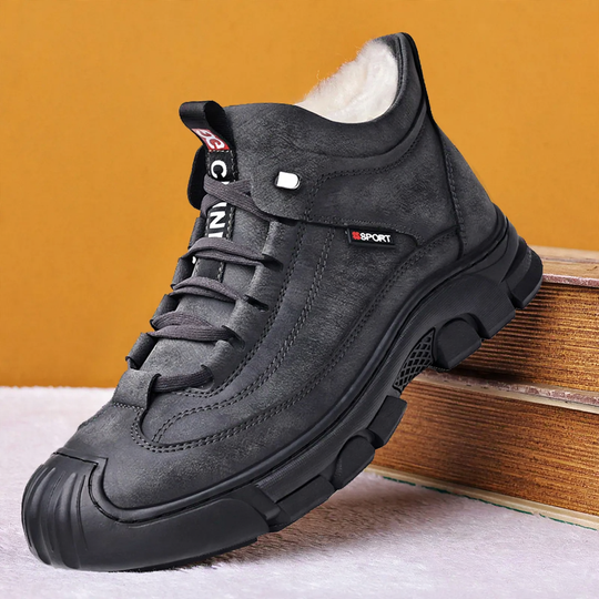 Gefütterte Herren-Stiefeletten, Winter-Freizeitschuhe