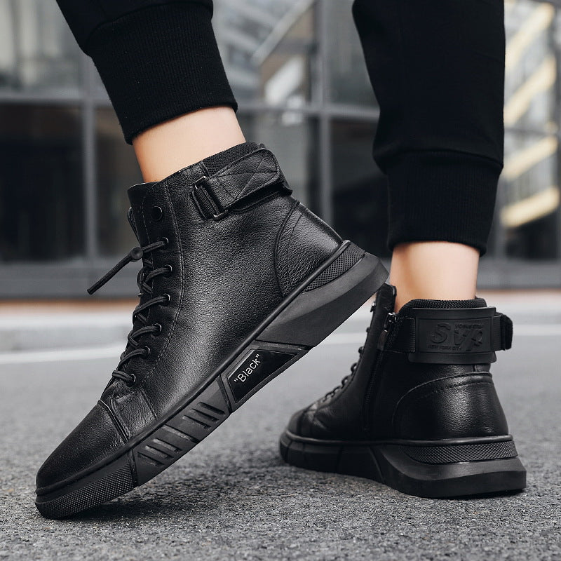 Gefütterte Herren-Stiefel, wasserabweisend, rutschfest