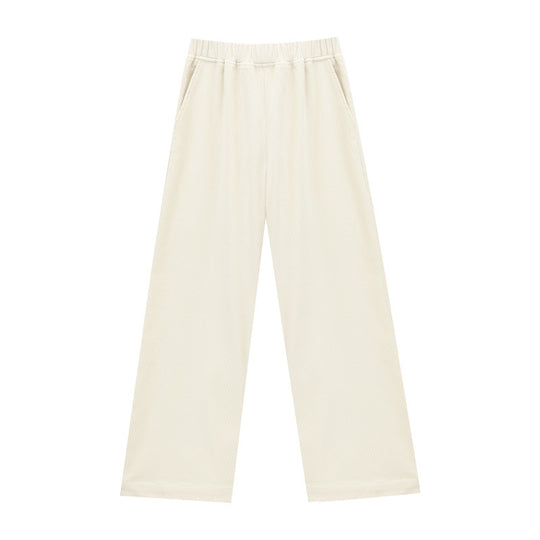 Gefütterte Damen-Cordhose mit geradem Bein