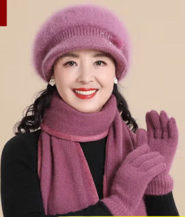 Warme Wintermütze für Damen