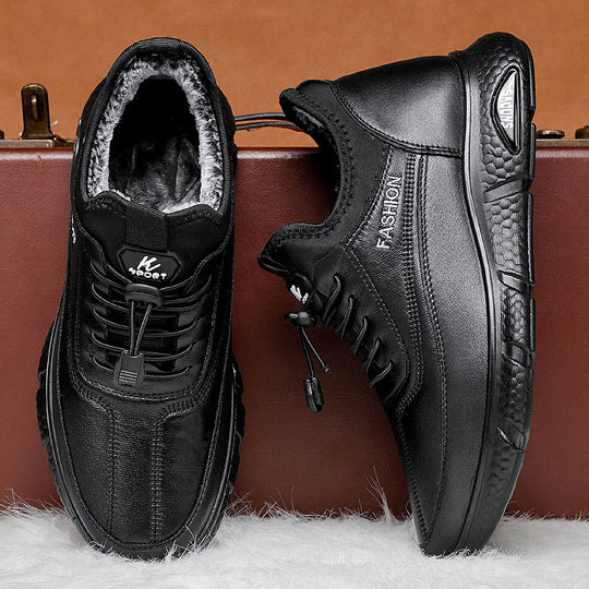Warme Herren-Winterstiefel, gefüttert