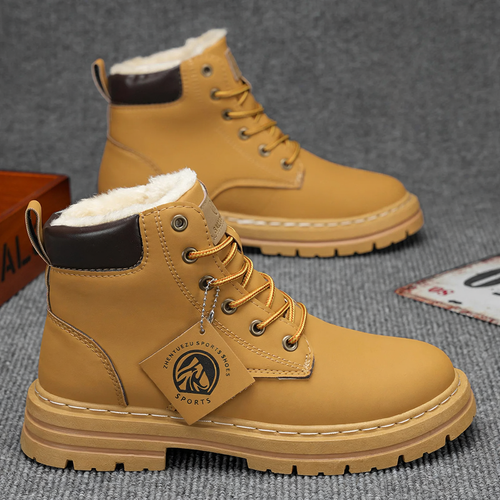 Gefütterte Herren-Arbeitsstiefel in Übergrößen