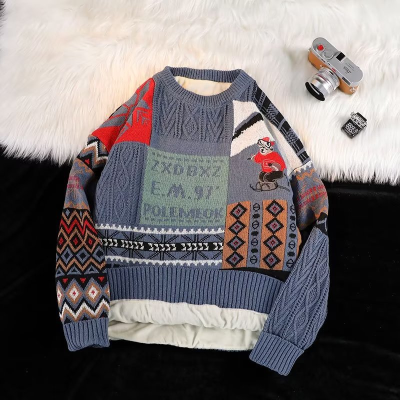 Warmer Strickpullover mit Rollkragen