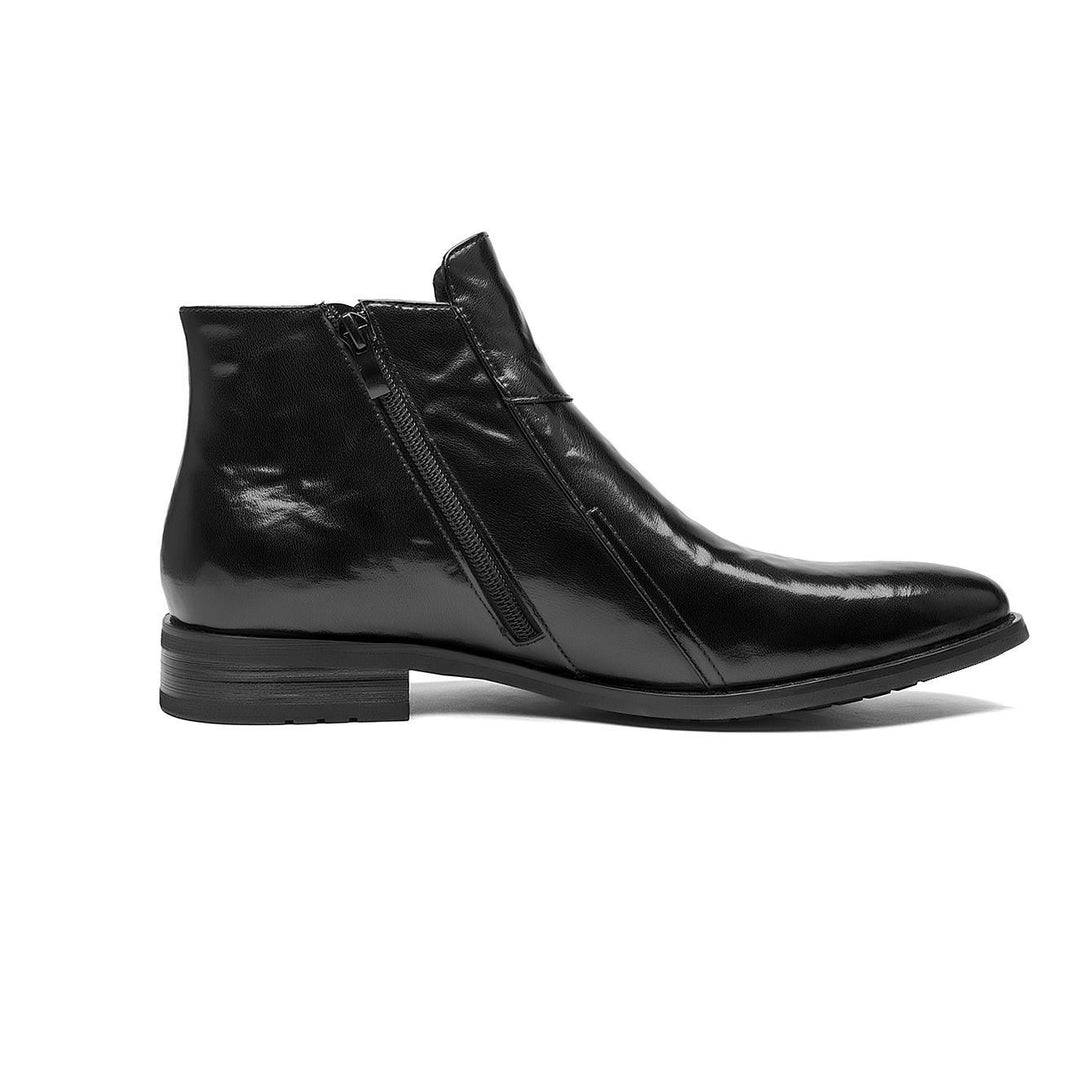 Herren-Chelsea-Stiefel aus Leder, spitz zulaufend