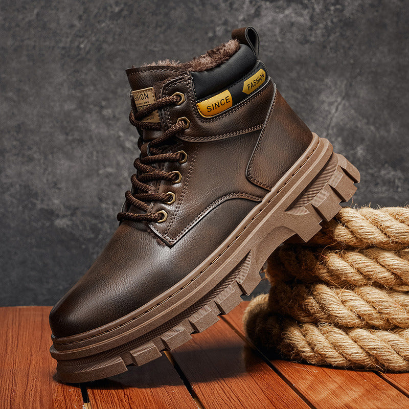 Herren-Arbeitsstiefel im britischen Stil, rutschfest