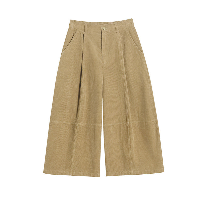 Damen-Cordhose, hoch tailliert, Ballon-Schnitt