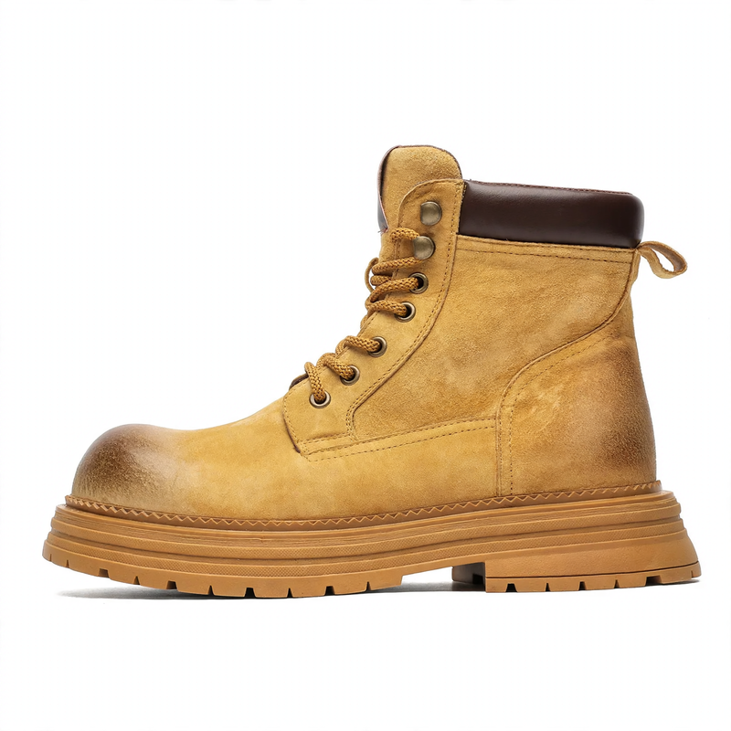 Herren-Stiefel im britischen Stil, Leder