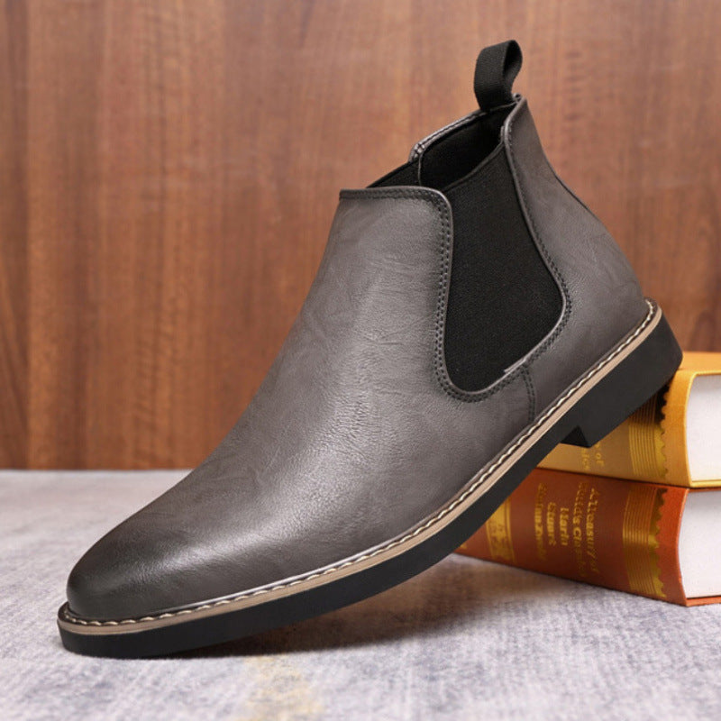 Elegante Herren-Chelsea-Stiefel im britischen Stil