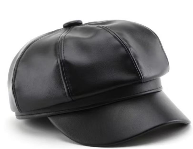 Herren Strickmütze und Schal Set, gefüttert
